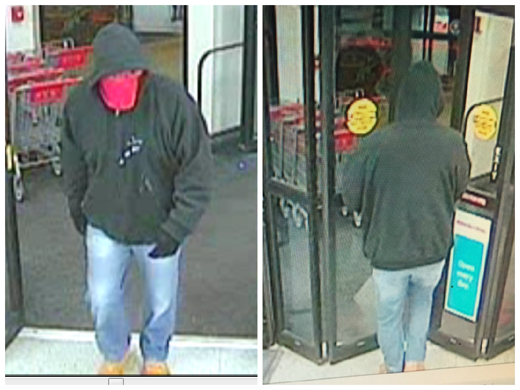 The suspect in a Cherry Hill CVS robbery. Credit: CHPD.