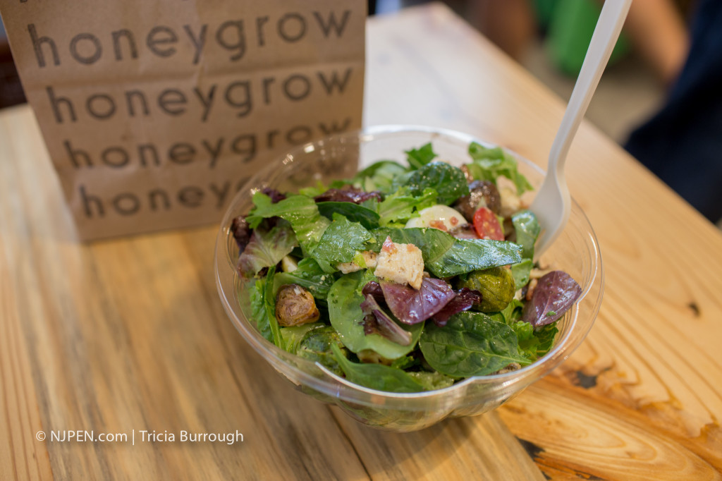 A salad at Honeygrow Cherry Hill. Credit: Tricia Burrough.